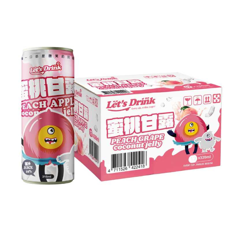 蜜桃甘露(椰果)