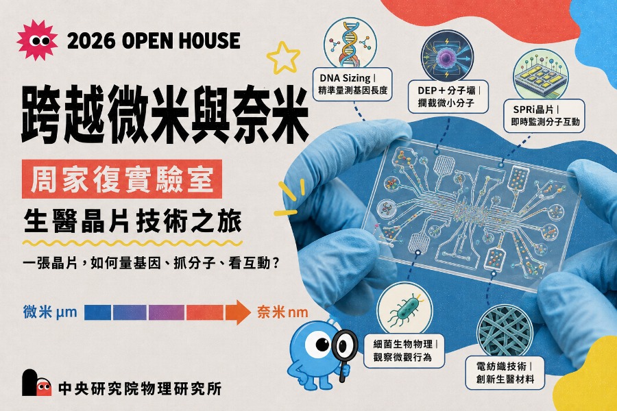 跨越微米與奈米：周家復實驗室生醫晶片技術之旅
