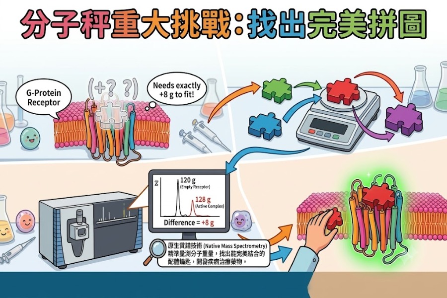 分子秤重大挑戰
