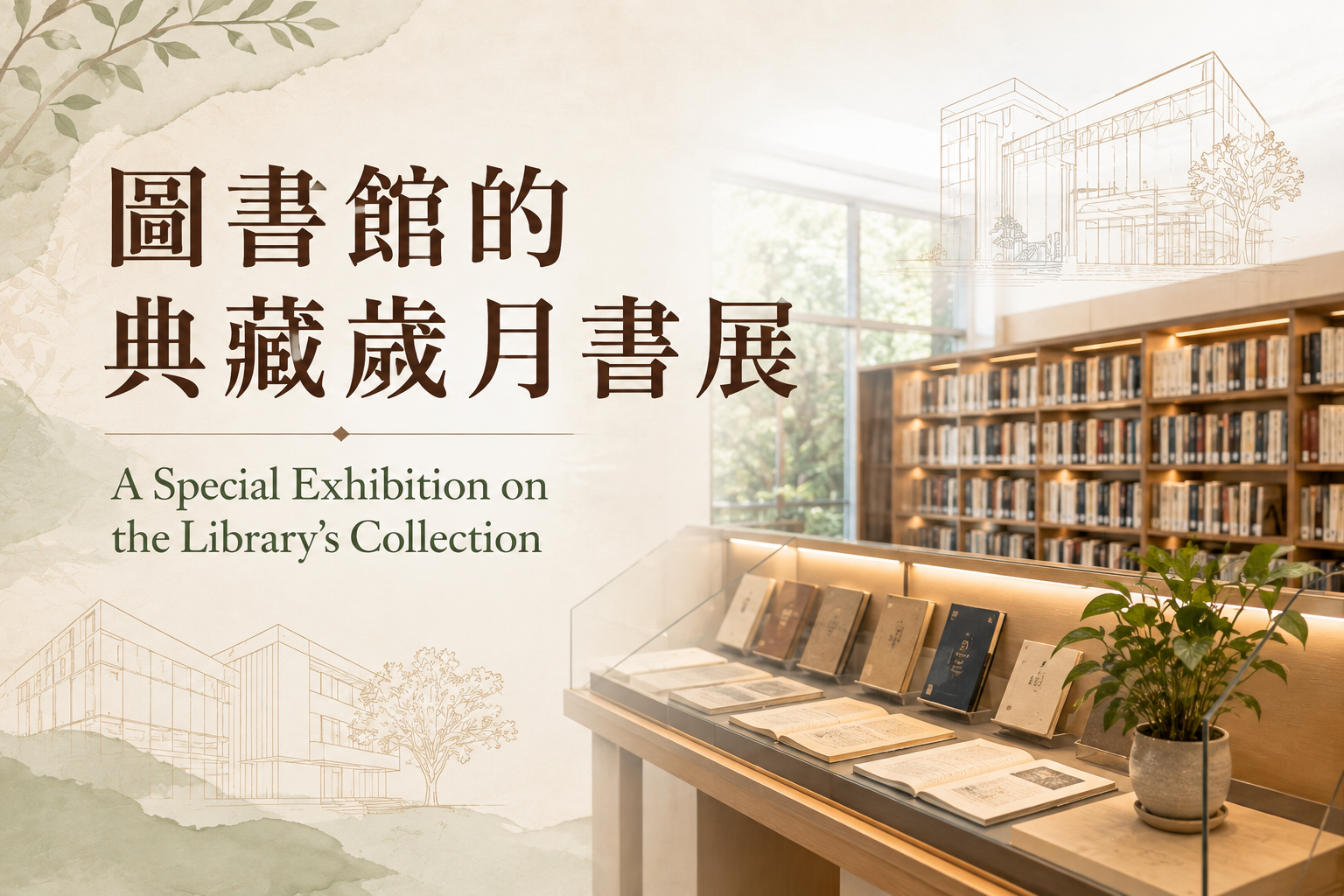 圖書館的典藏歲月書展
