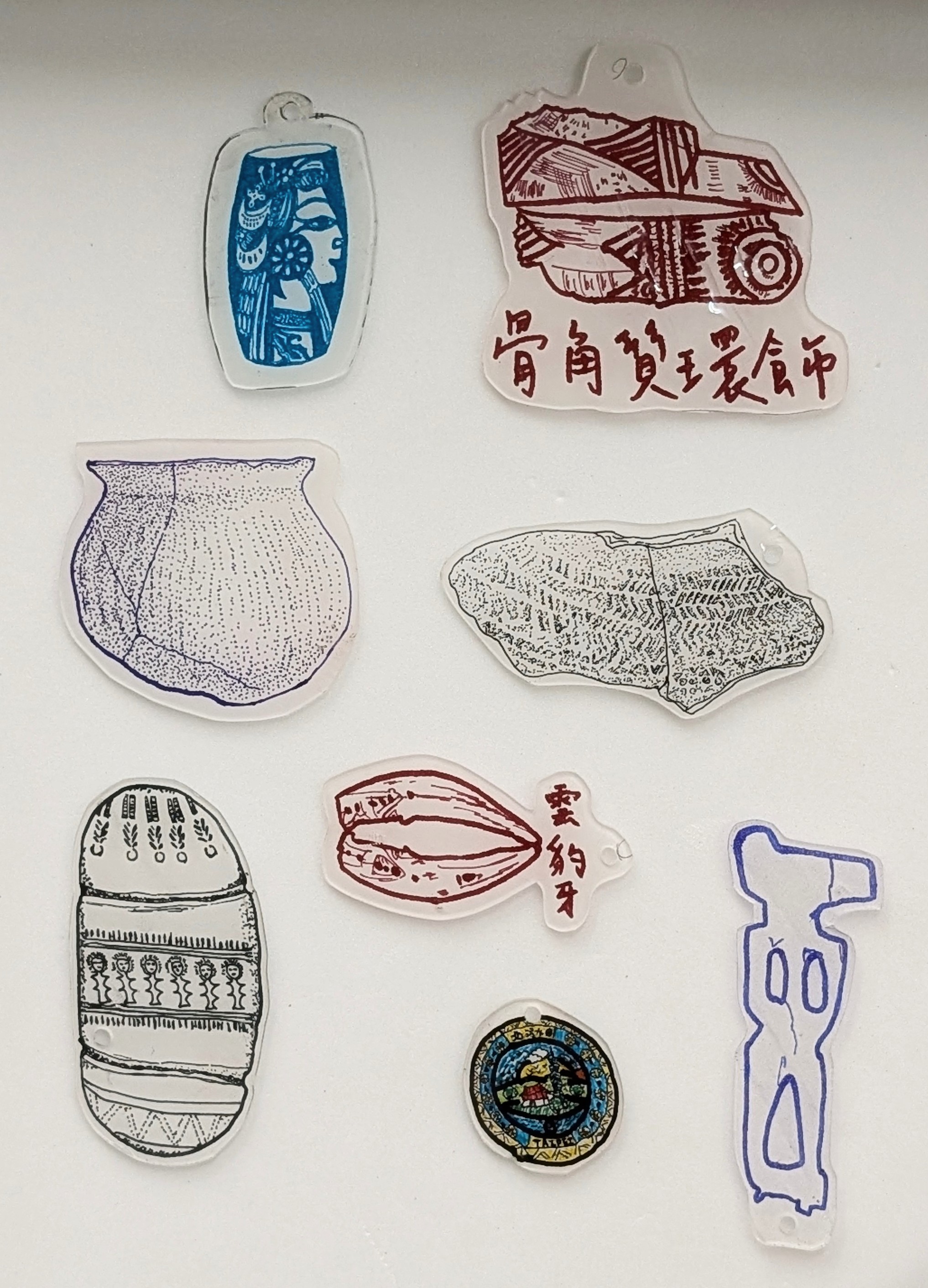 一日考古標本繪圖師