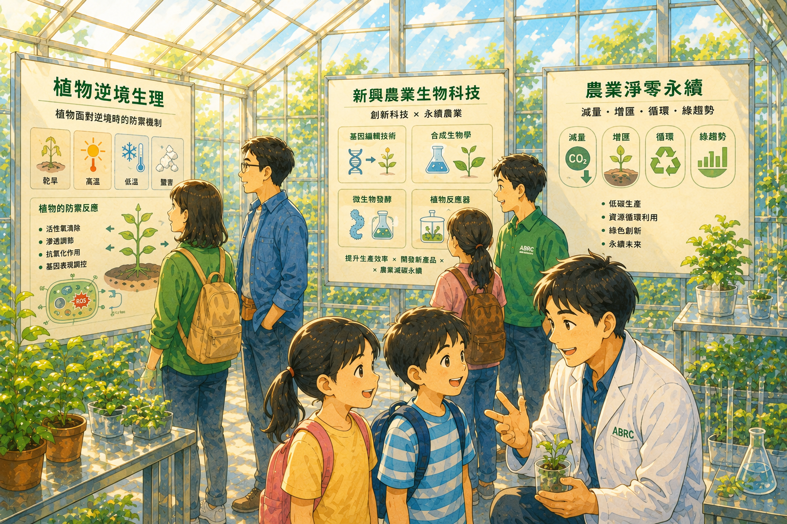 走進溫室，解鎖農業科學奧秘